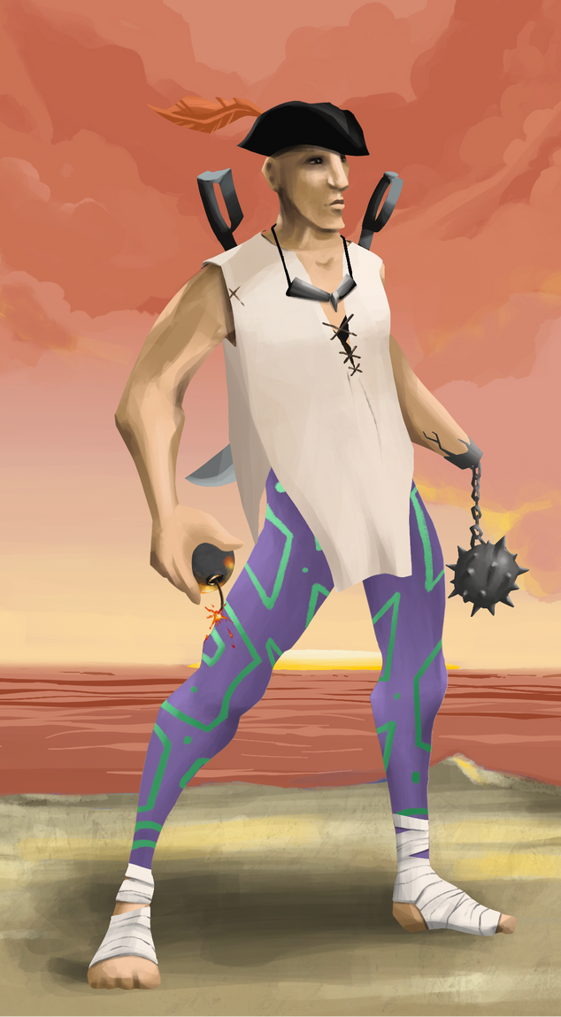 AlgoSeas Pirate #35209 NFT on Algorand