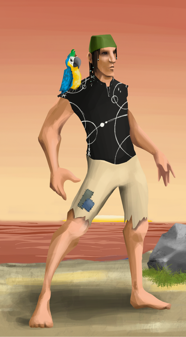 AlgoSeas Pirate #35215 NFT on Algorand