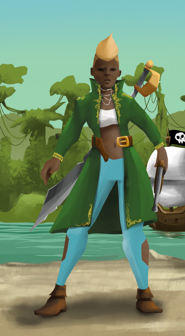 AlgoSeas Pirate #35219 NFT on Algorand