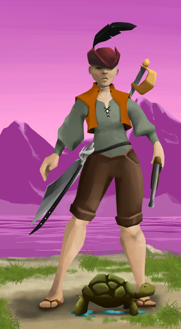 AlgoSeas Pirate #35221 NFT on Algorand