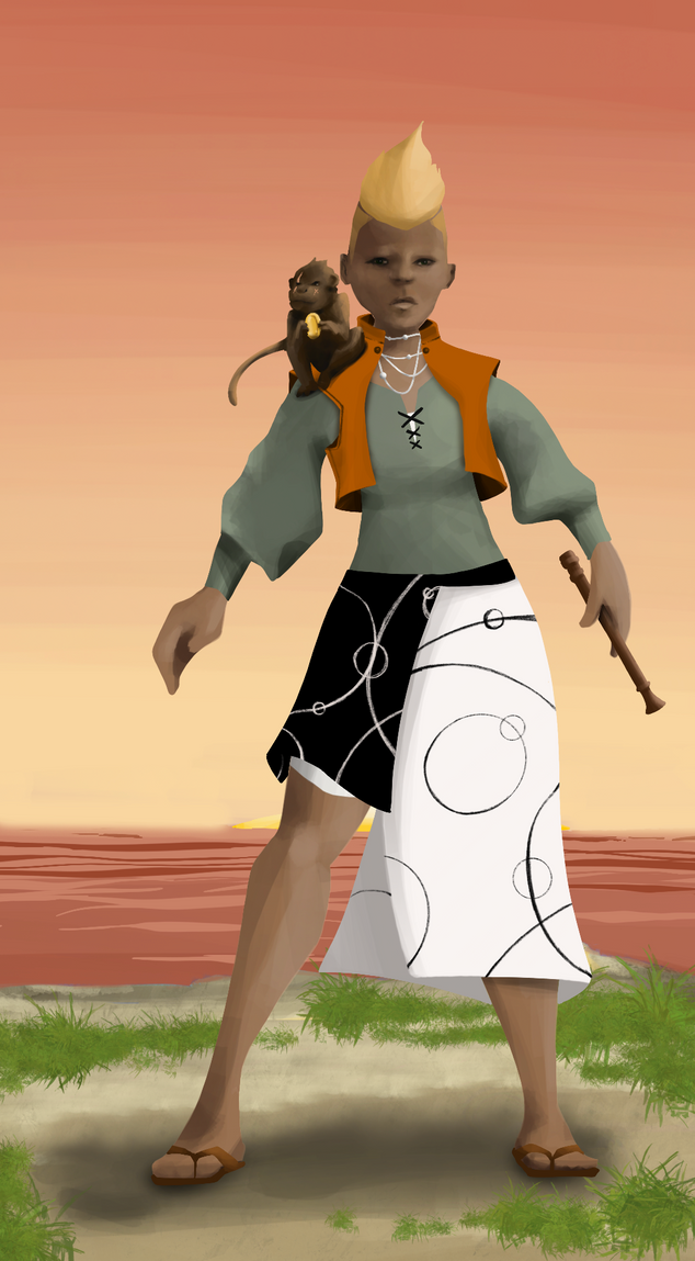 AlgoSeas Pirate #35224 NFT on Algorand