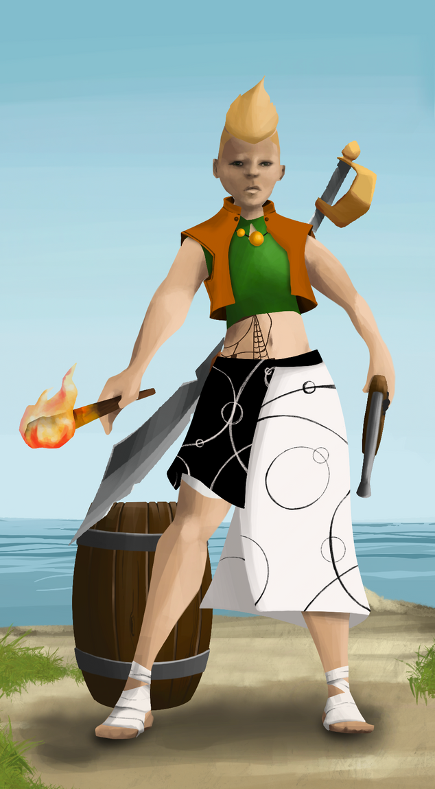 AlgoSeas Pirate #35225 NFT on Algorand