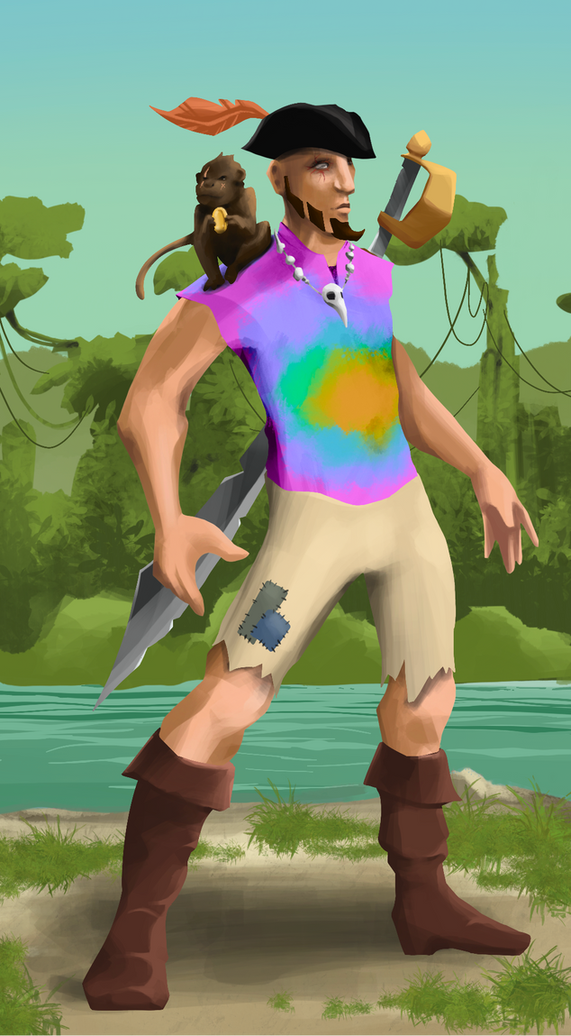 AlgoSeas Pirate #35239 NFT on Algorand