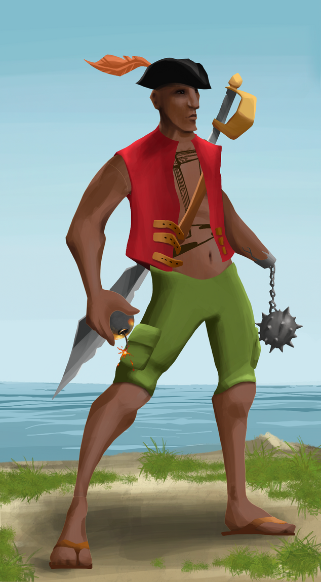 AlgoSeas Pirate #35243 NFT on Algorand