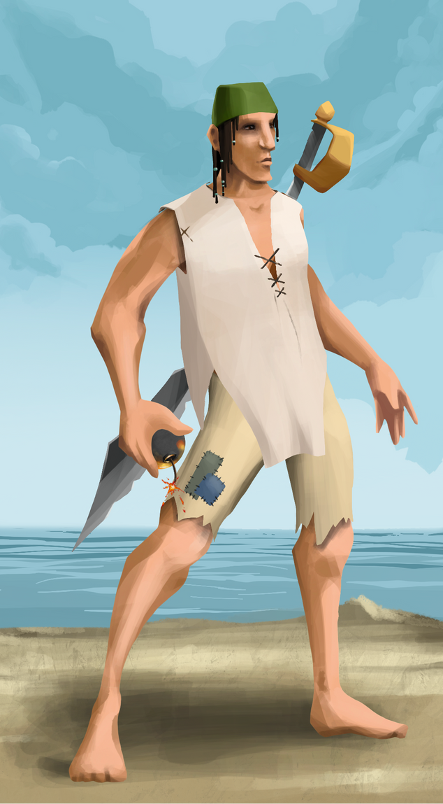 AlgoSeas Pirate #35250 NFT on Algorand