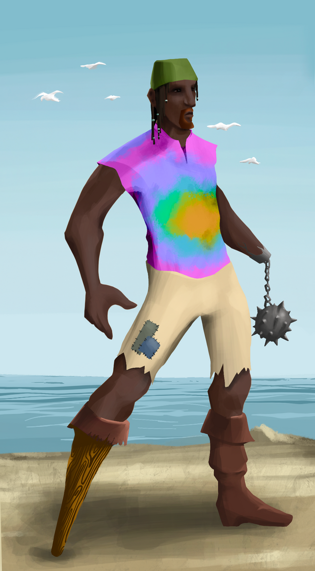 AlgoSeas Pirate #35260 NFT on Algorand