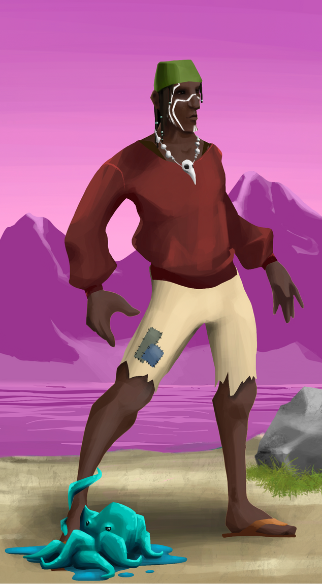 AlgoSeas Pirate #35265 NFT on Algorand