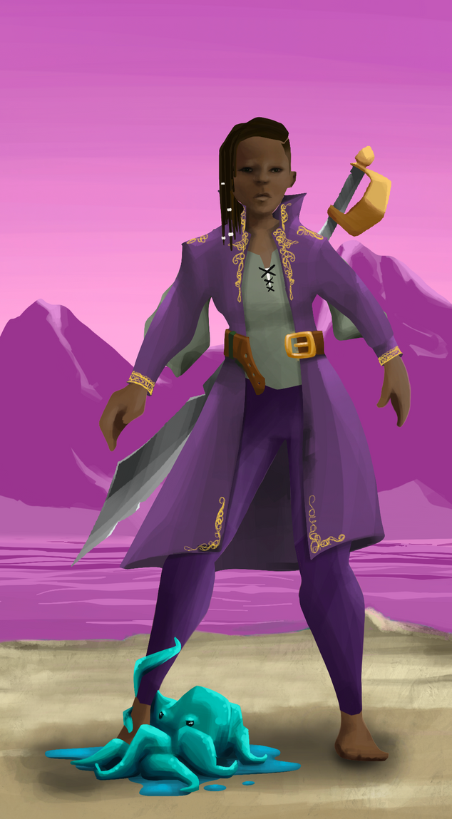 AlgoSeas Pirate #35267 NFT on Algorand