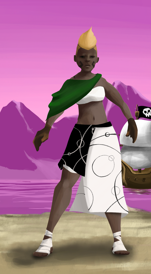 AlgoSeas Pirate #35291 NFT on Algorand