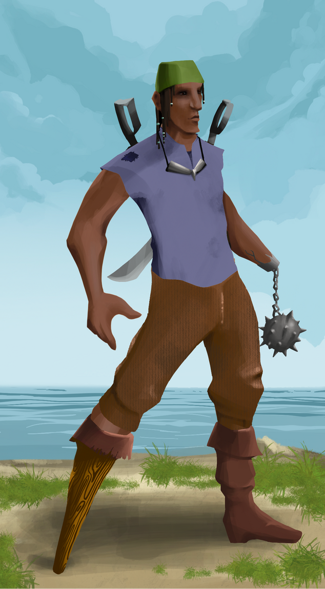 AlgoSeas Pirate #35299 NFT on Algorand