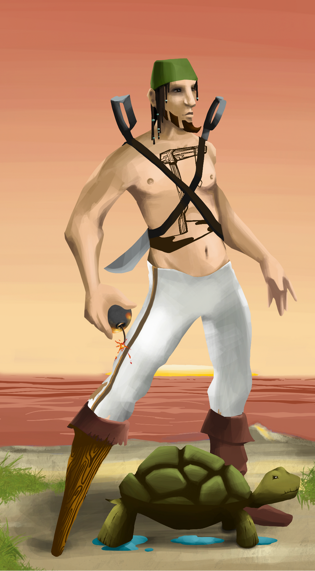 AlgoSeas Pirate #35302 NFT on Algorand