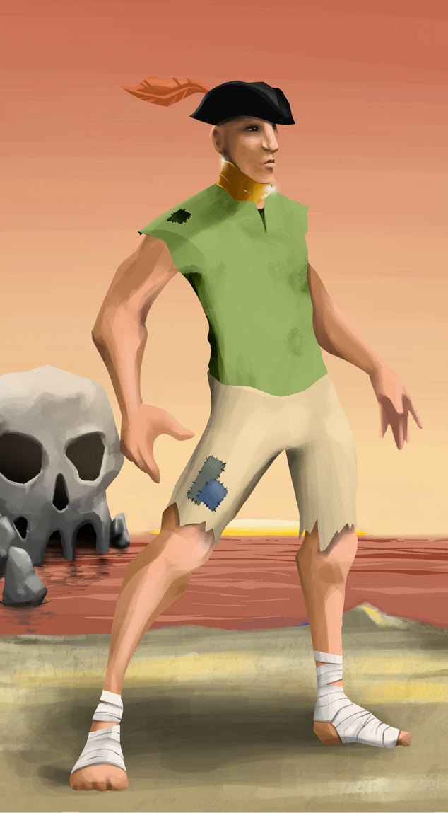 AlgoSeas Pirate #35306 NFT on Algorand