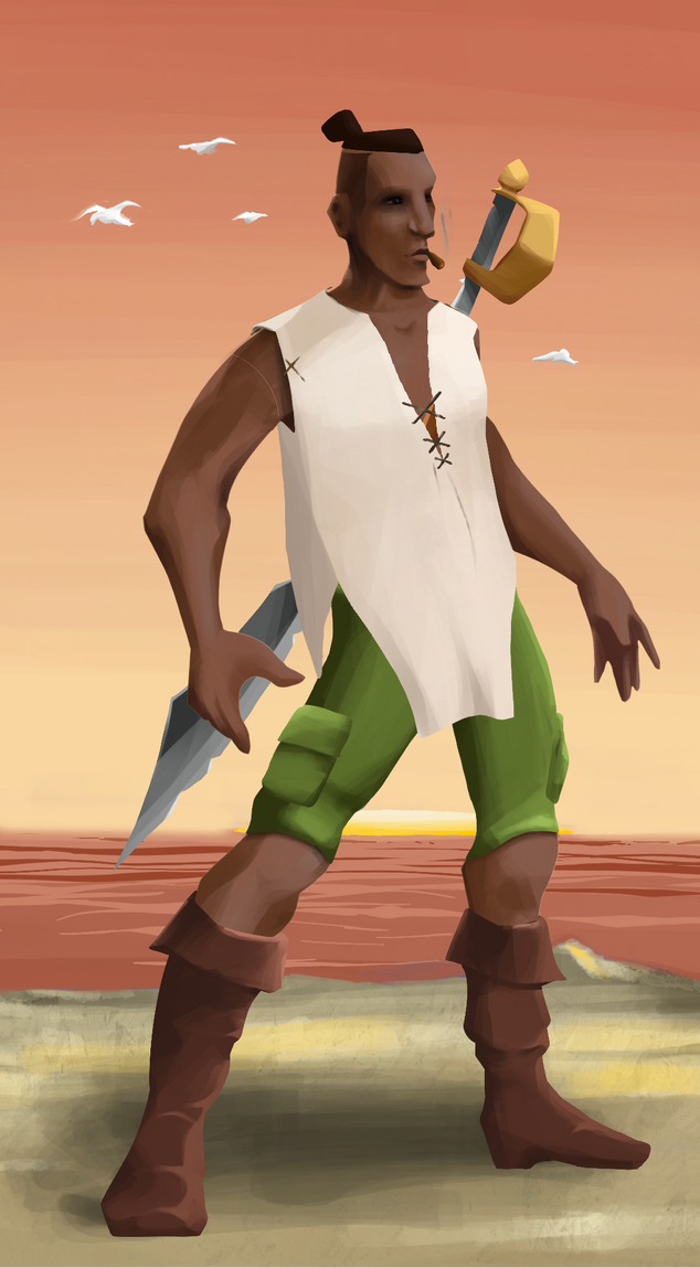 AlgoSeas Pirate #35307 NFT on Algorand