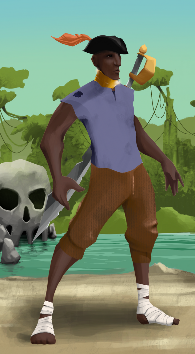 AlgoSeas Pirate #35308 NFT on Algorand