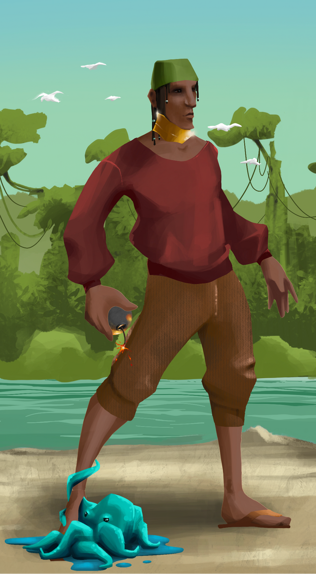 AlgoSeas Pirate #35321 NFT on Algorand