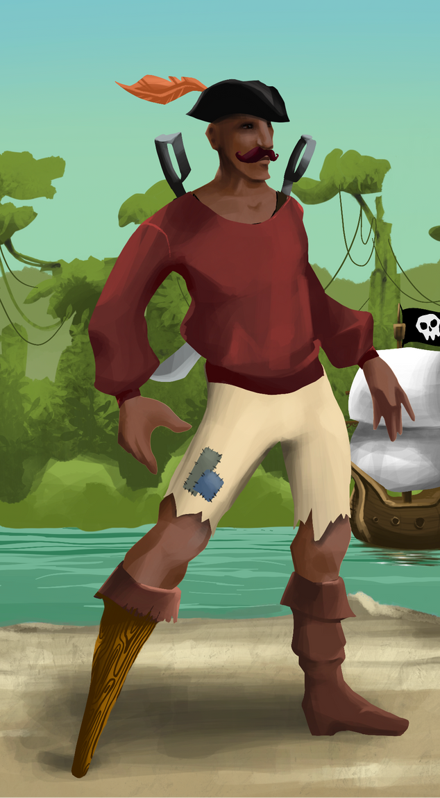 AlgoSeas Pirate #35331 NFT on Algorand