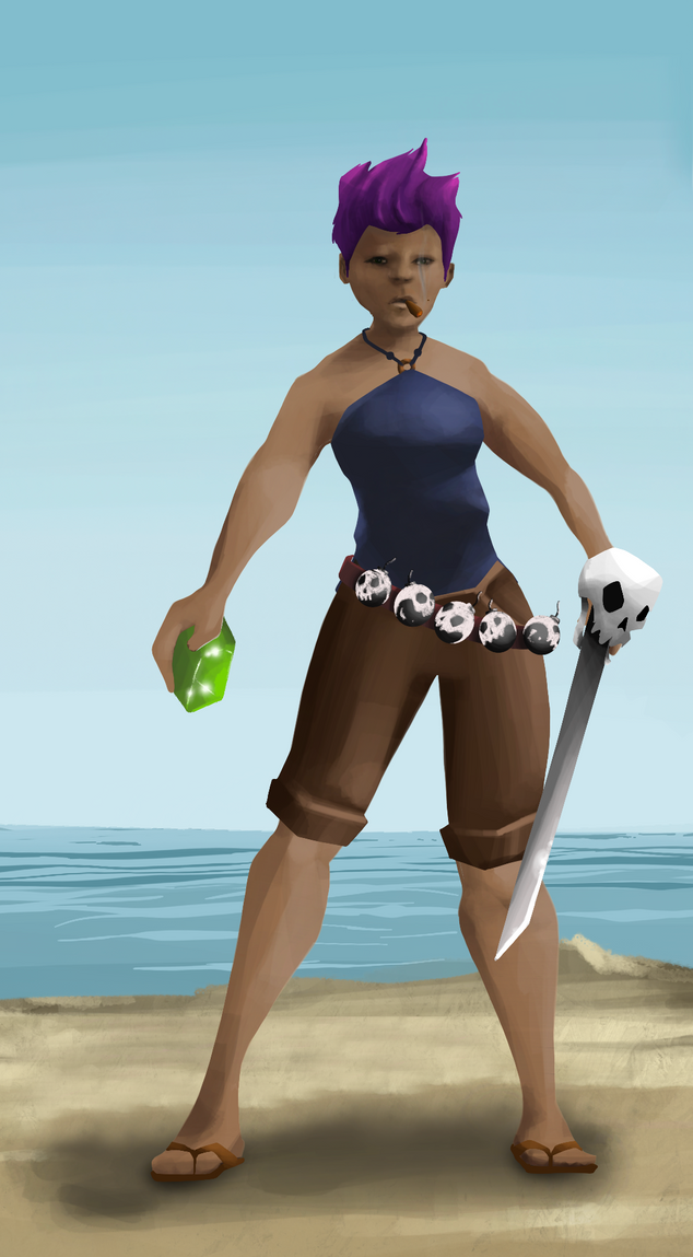 AlgoSeas Pirate #35342 NFT on Algorand