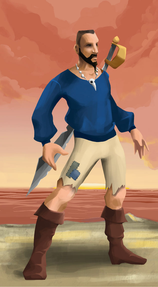 AlgoSeas Pirate #35343 NFT on Algorand