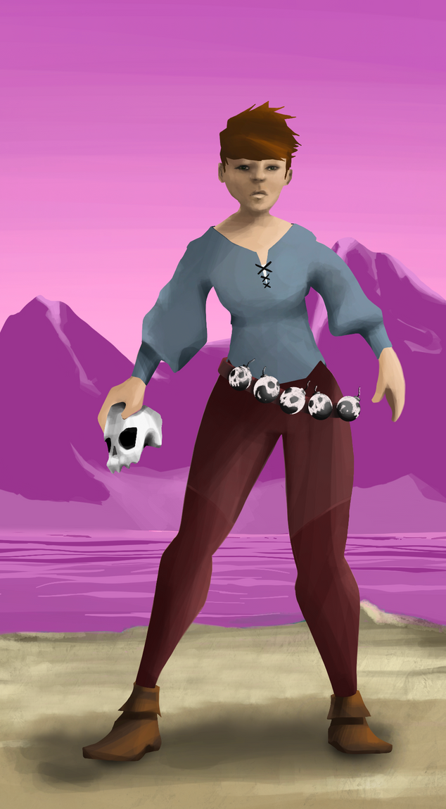 AlgoSeas Pirate #35356 NFT on Algorand