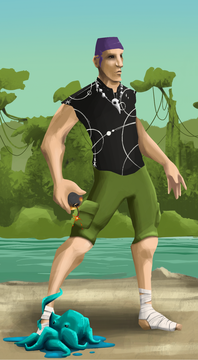 AlgoSeas Pirate #35357 NFT on Algorand