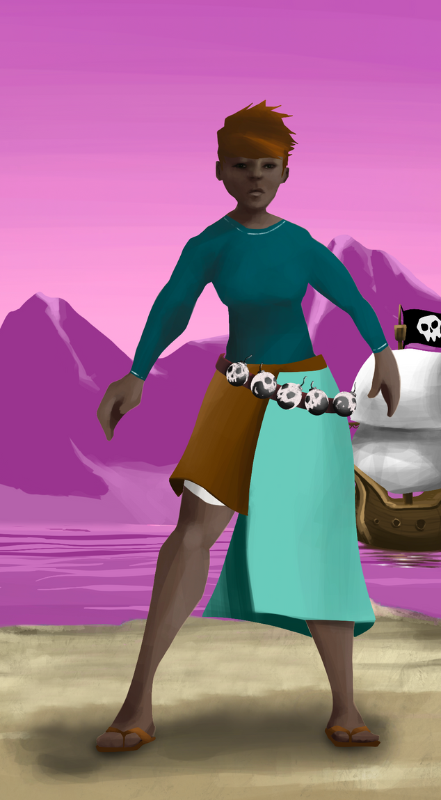 AlgoSeas Pirate #35362 NFT on Algorand