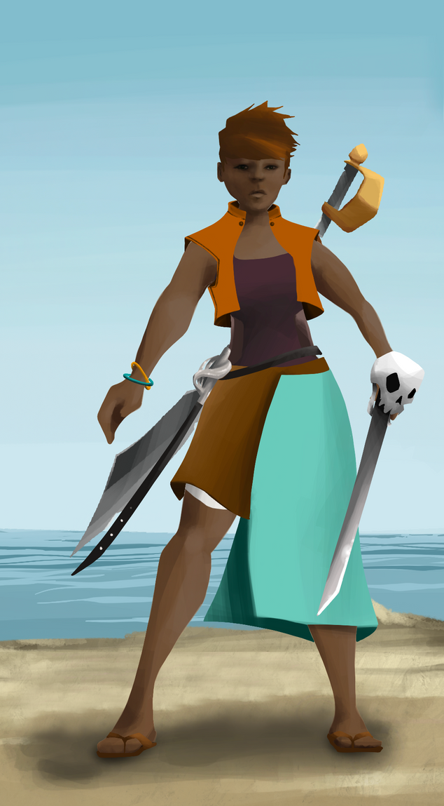 AlgoSeas Pirate #3540 NFT on Algorand