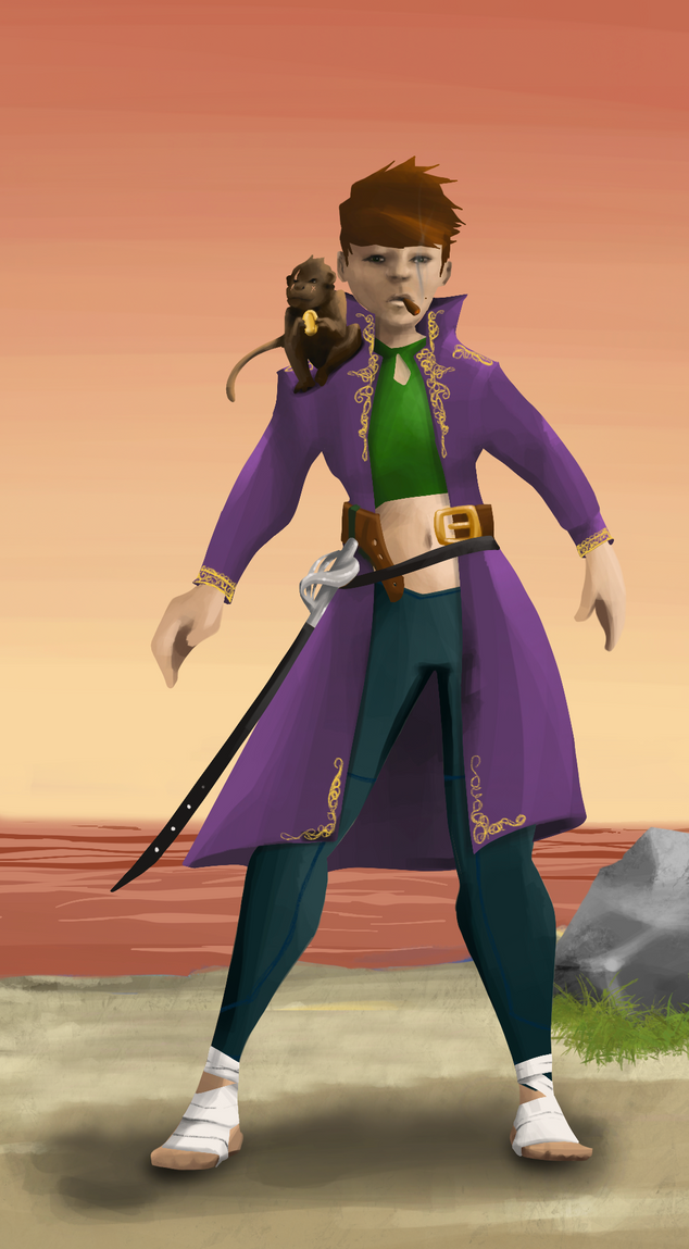 AlgoSeas Pirate #35400 NFT on Algorand