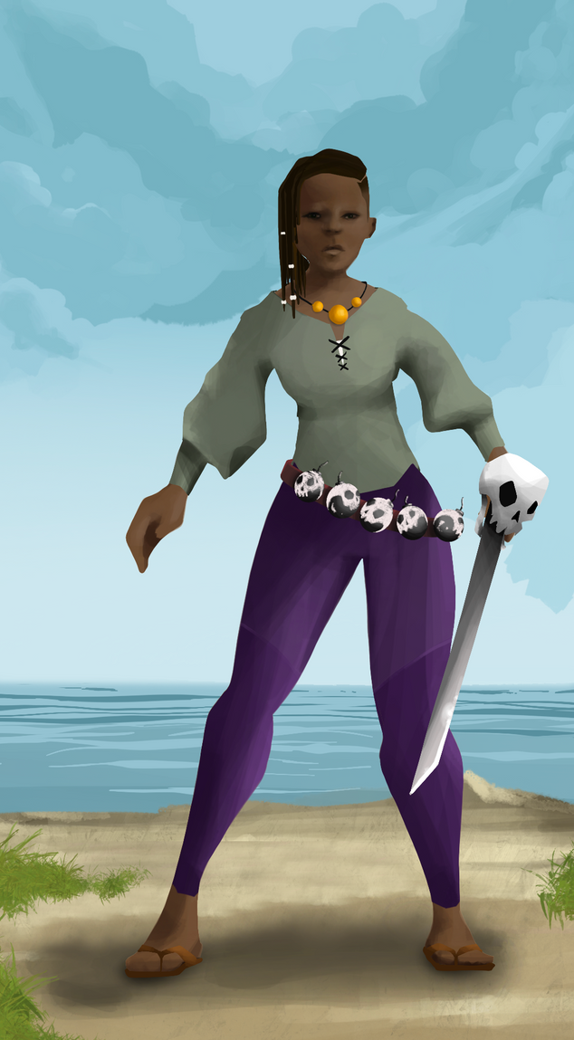 AlgoSeas Pirate #35401 NFT on Algorand