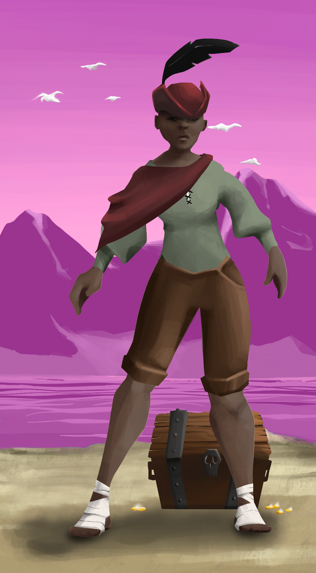 AlgoSeas Pirate #35402 NFT on Algorand