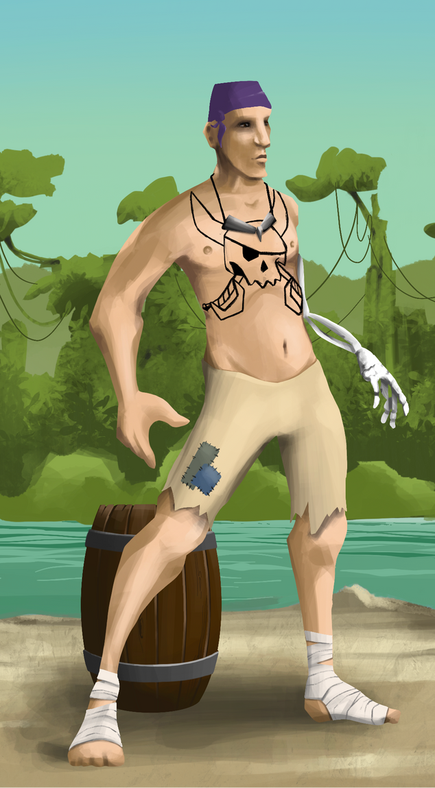 AlgoSeas Pirate #35405 NFT on Algorand