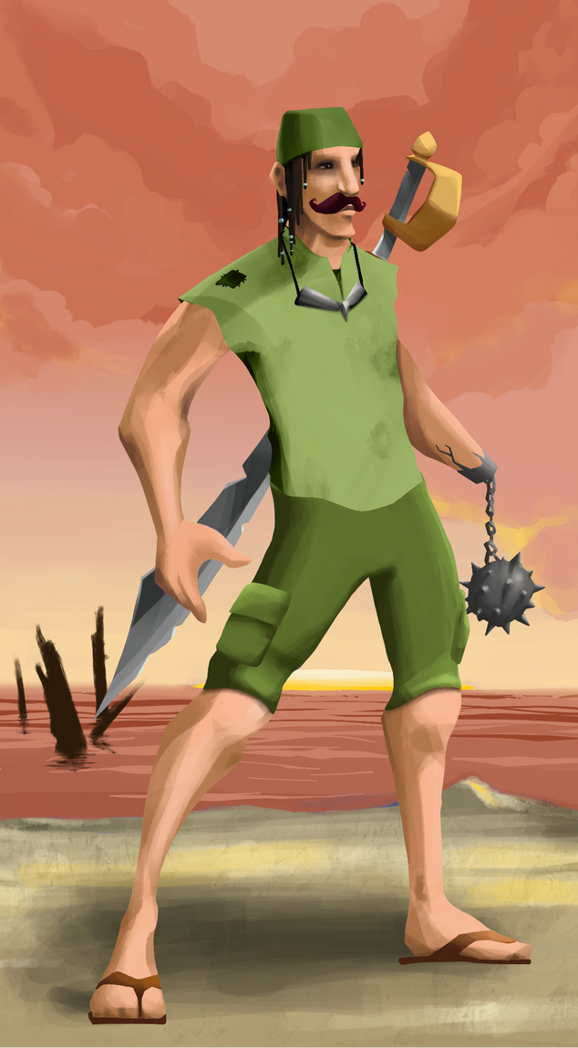 AlgoSeas Pirate #35432 NFT on Algorand