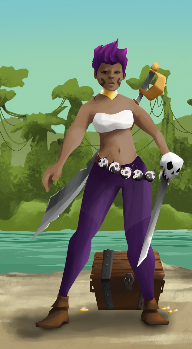 AlgoSeas Pirate #35433 NFT on Algorand