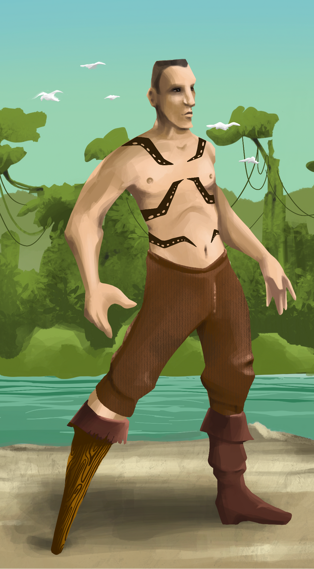 AlgoSeas Pirate #35443 NFT on Algorand