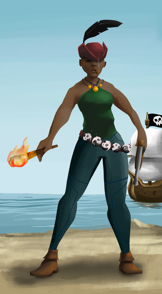 AlgoSeas Pirate #35444 NFT on Algorand