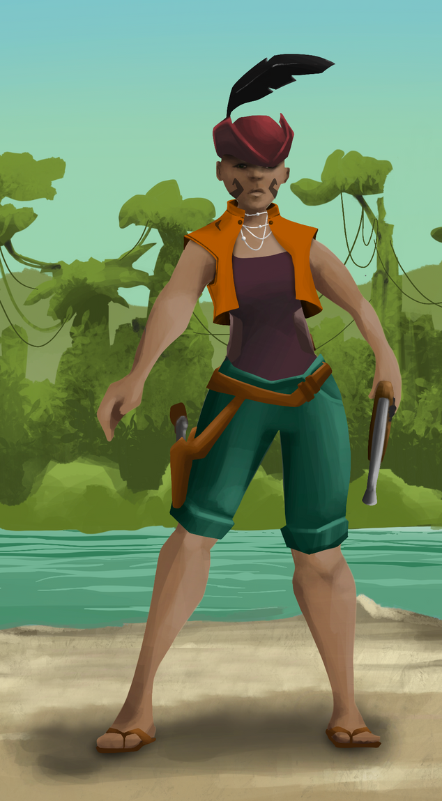 AlgoSeas Pirate #35451 NFT on Algorand