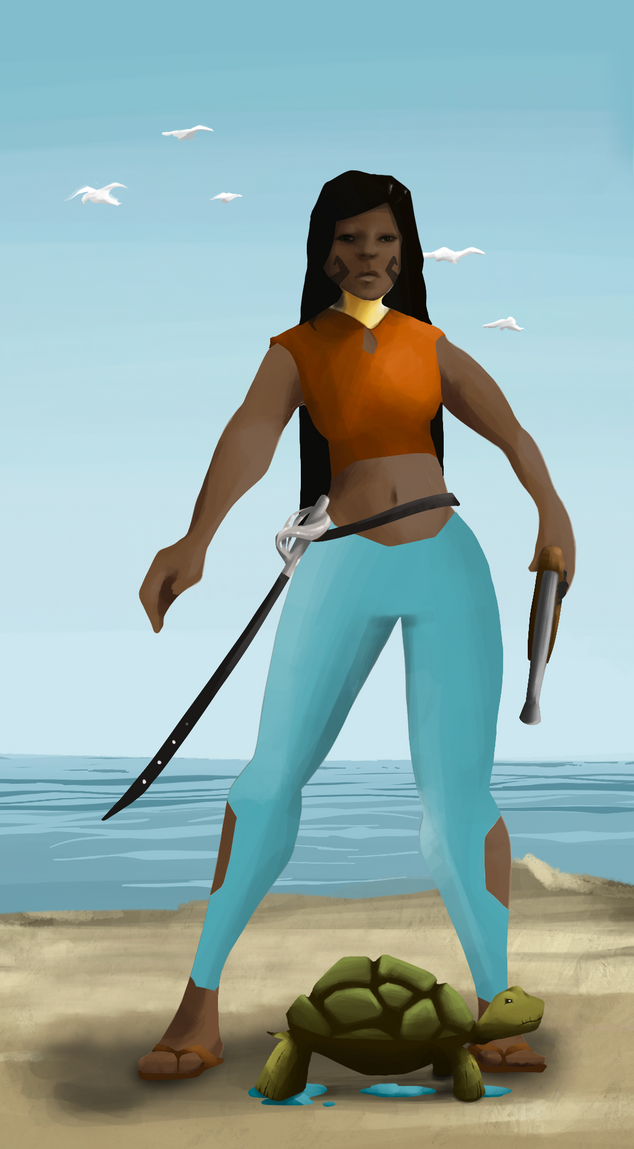 AlgoSeas Pirate #35452 NFT on Algorand