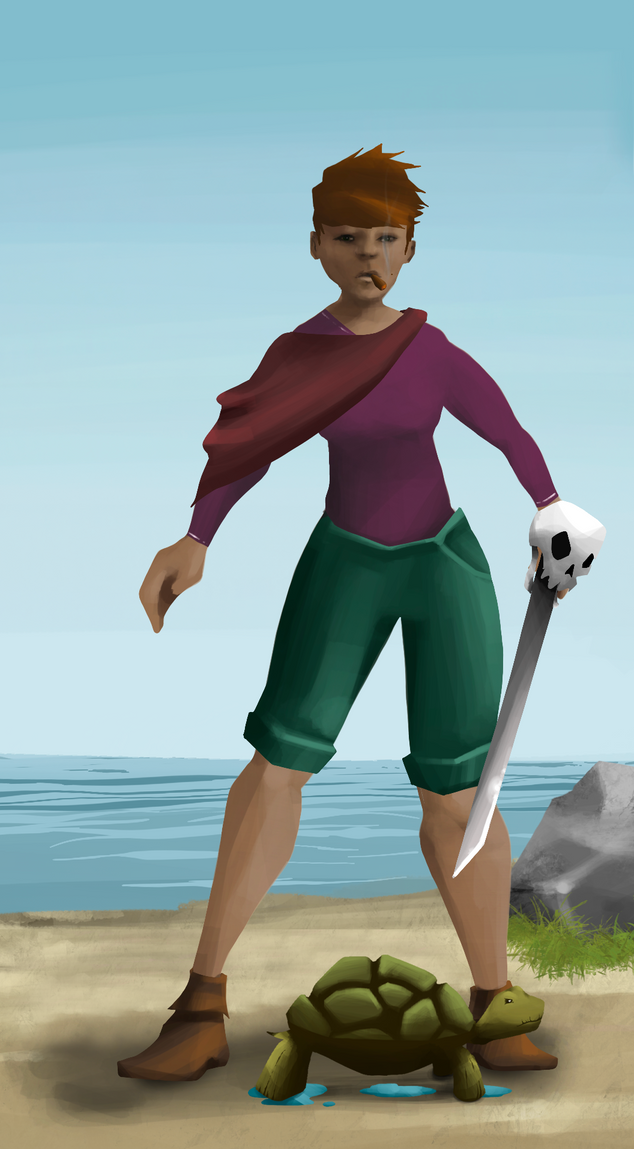 AlgoSeas Pirate #35463 NFT on Algorand