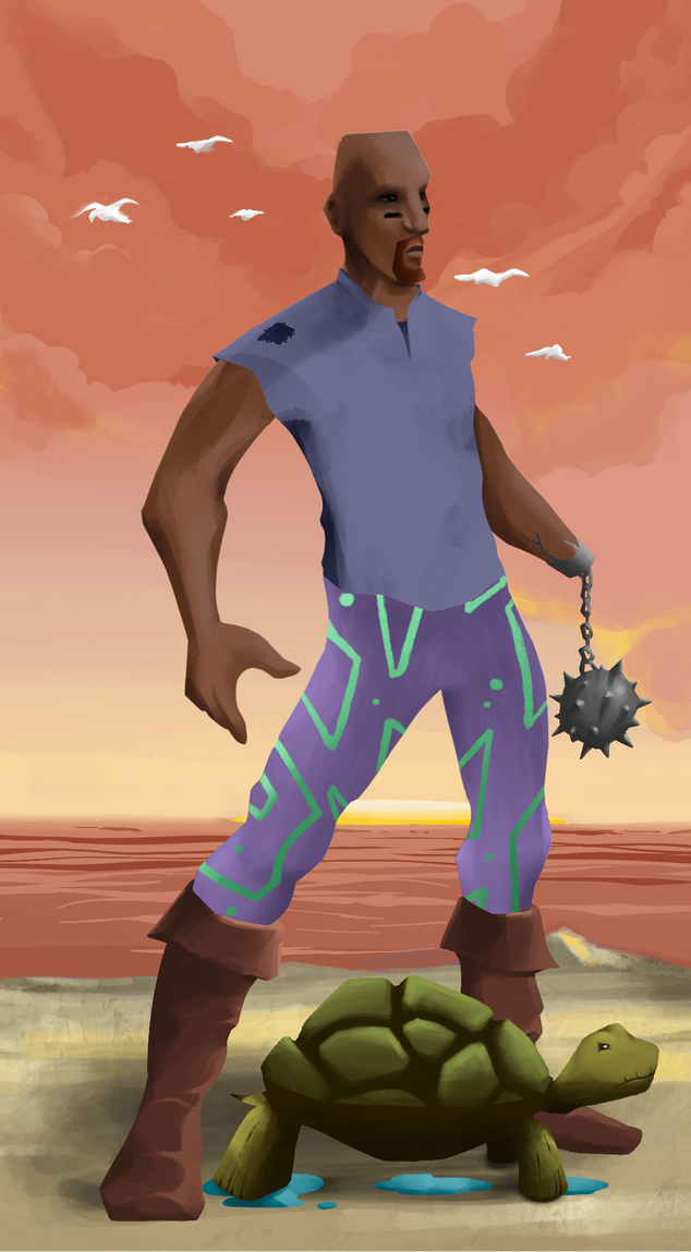 AlgoSeas Pirate #35470 NFT on Algorand