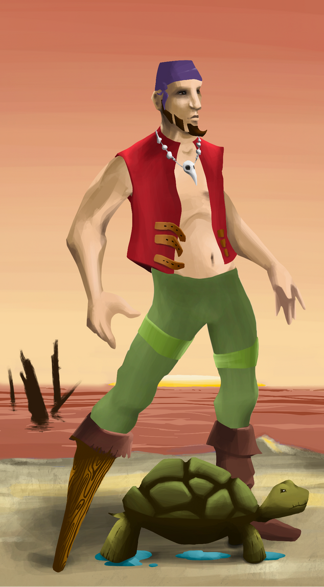 AlgoSeas Pirate #35479 NFT on Algorand