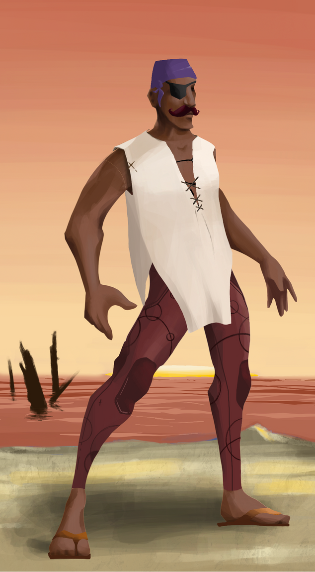 AlgoSeas Pirate #35489 NFT on Algorand