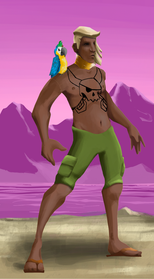 AlgoSeas Pirate #35506 NFT on Algorand