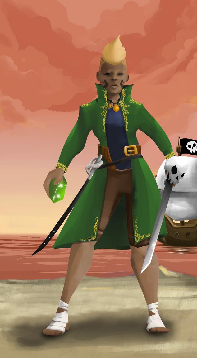 AlgoSeas Pirate #35508 NFT on Algorand