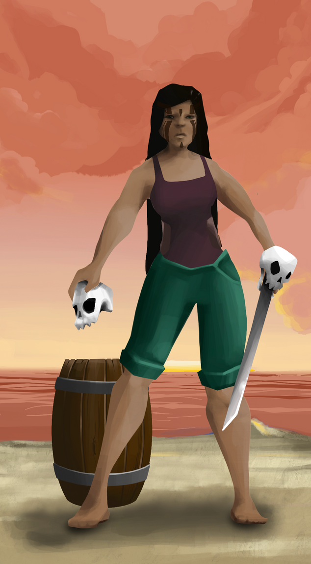 AlgoSeas Pirate #35522 NFT on Algorand