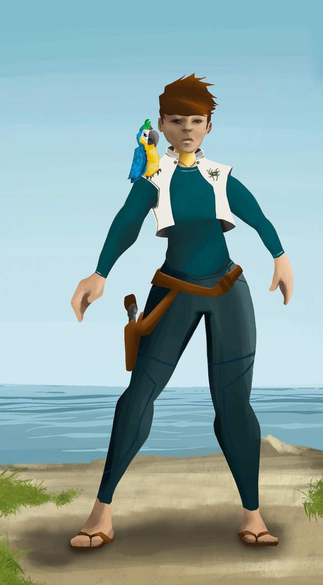 AlgoSeas Pirate #35523 NFT on Algorand