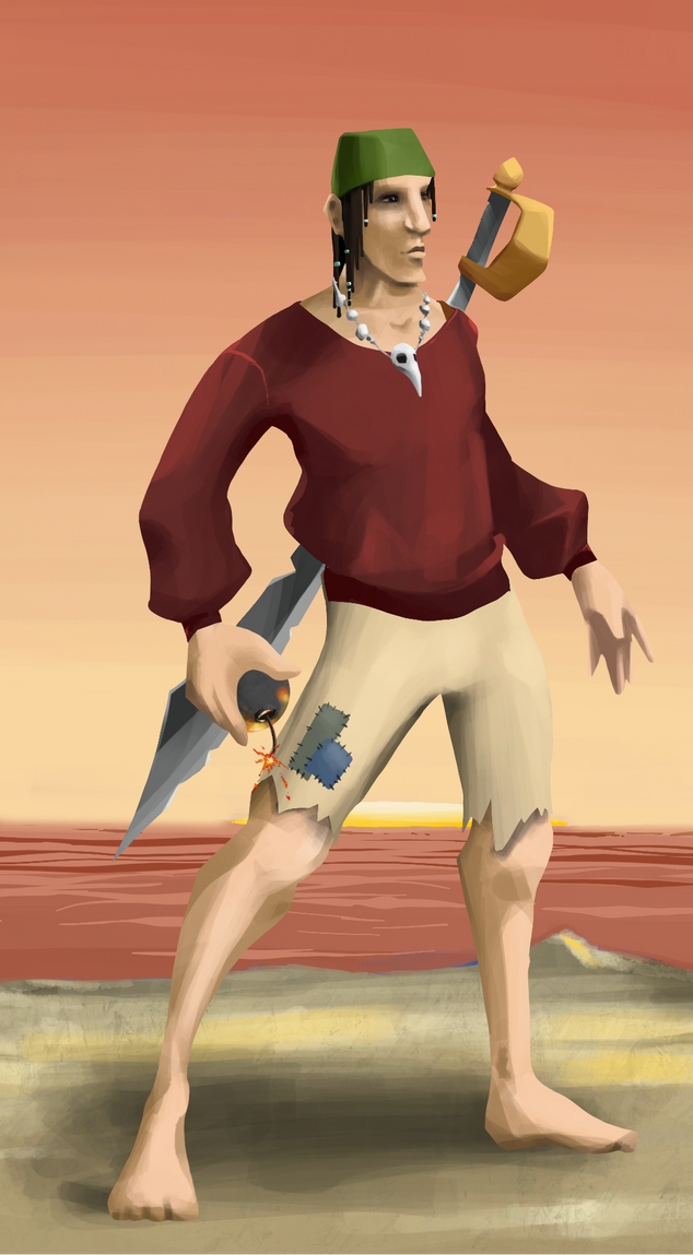 AlgoSeas Pirate #35524 NFT on Algorand