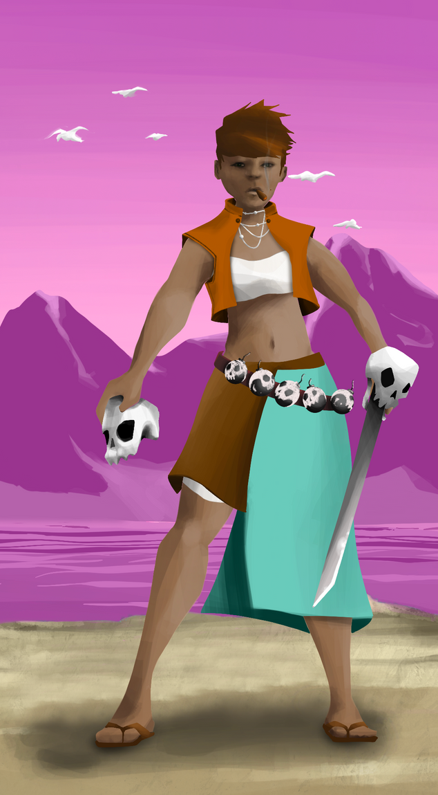 AlgoSeas Pirate #35527 NFT on Algorand