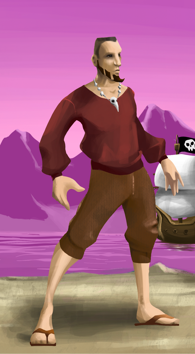 AlgoSeas Pirate #35531 NFT on Algorand