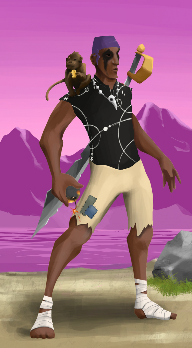 AlgoSeas Pirate #35537 NFT on Algorand