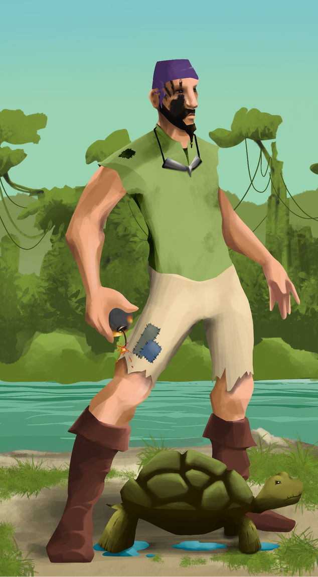 AlgoSeas Pirate #35543 NFT on Algorand