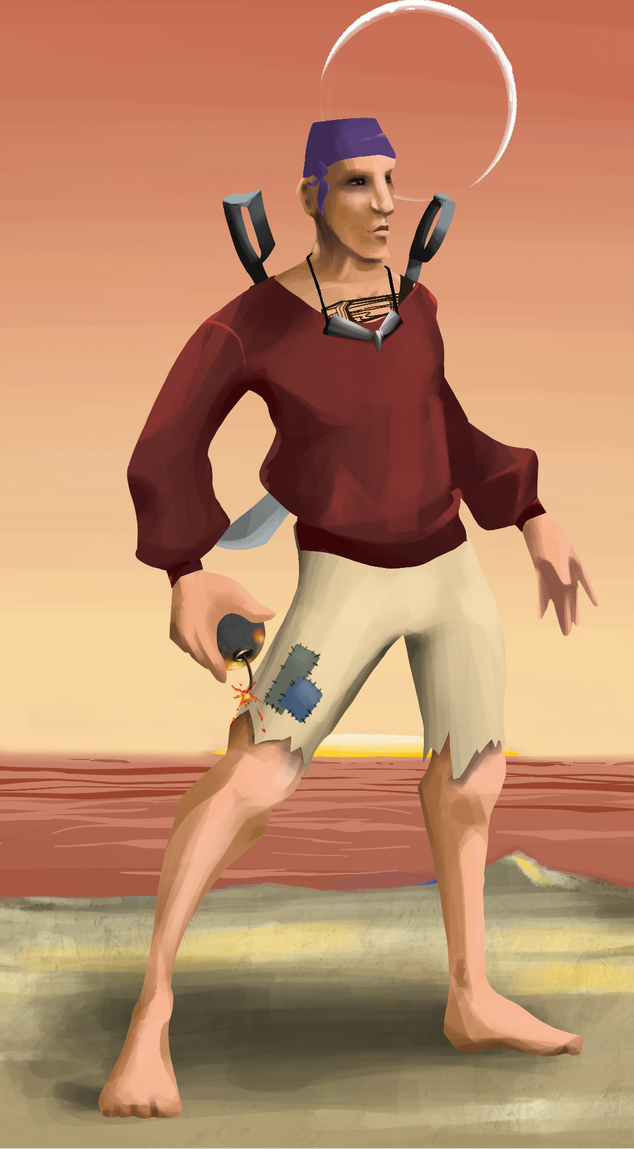 AlgoSeas Pirate #35545 NFT on Algorand